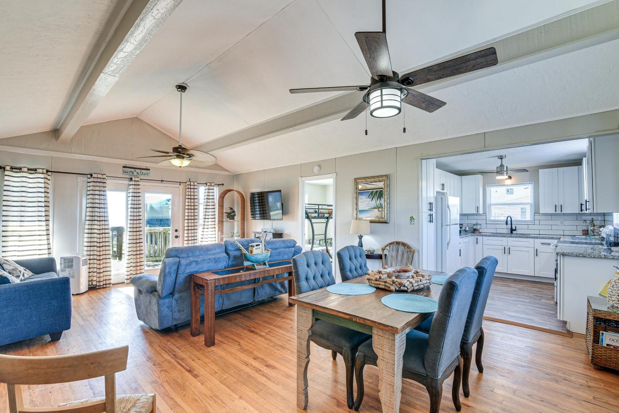 Second-Row Surfside Beach House Newly Renovated! Экстерьер фото